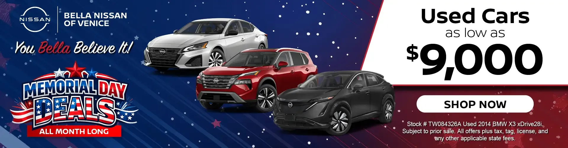 Used Cars As Low As $9,000